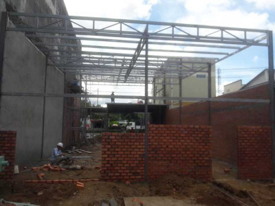 Thi công khung sắt quán ăn quán nhậu quán cafe tại Tphcm