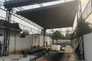 Mái Xếp Mái Kéo Mái Bạt Quang Vinh