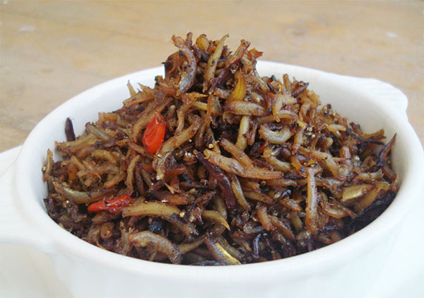 Khô cá cơm Phú Yên kho tiêu ngon