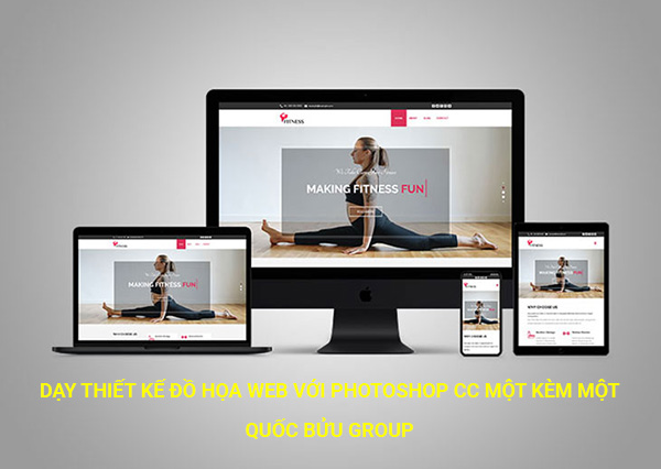 Dạy thiết kế đồ họa web với Photoshop CC một kèm một - Quốc Bửu Group