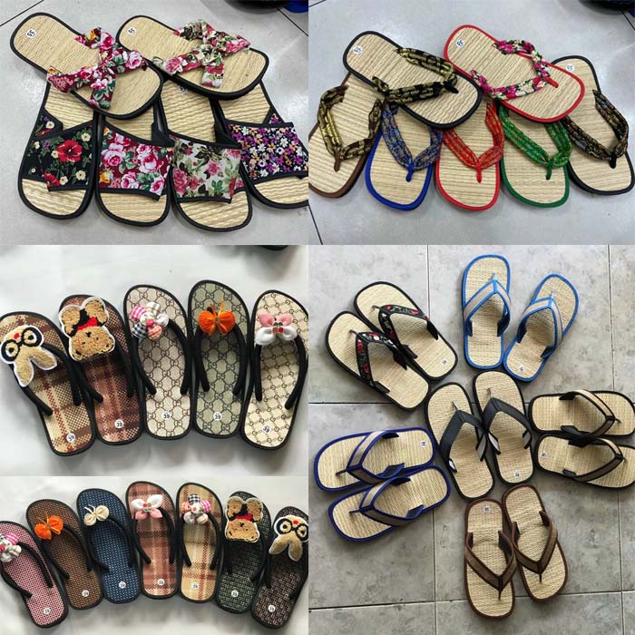 Cơ sở sản xuất nhiều loại dép chiếu, kẹp, tre, cói, gỗ, vãi uy tín tại TPHCM