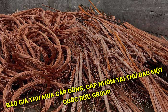 Báo giá thu mua cáp đồng, cáp nhôm tại Thủ Dầu Một mới nhất