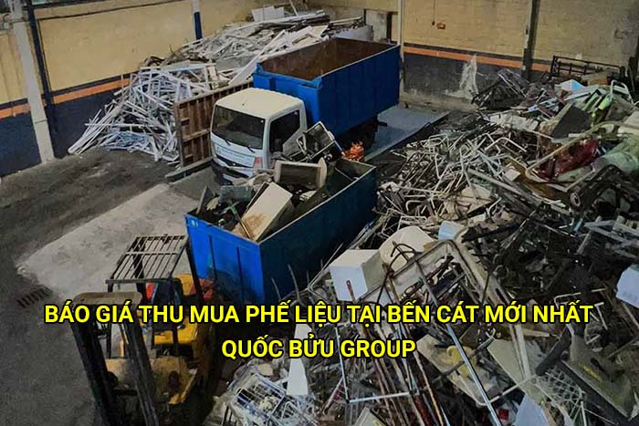 Báo giá thu mua phế liệu tại Bến Cát mới nhất