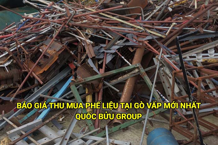 Báo giá thu mua phế liệu tại Gò Vấp cập nhật mới