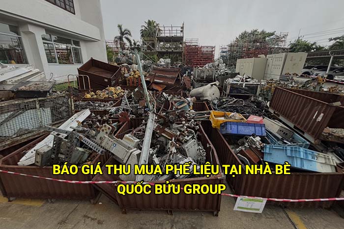 Báo giá thu mua phế liệu tại Nhà Bè cập nhật mới