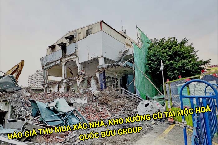 Báo giá thu mua xác nhà, kho xưởng cũ tại Mộc Hoá mới nhất