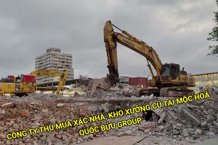 Công ty thu mua xác nhà, kho xưởng cũ tại Mộc Hoá uy tín