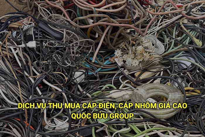 Dịch vụ thu mua cáp điện, cáp nhôm tận nơi giá cao