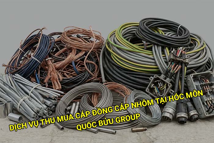 Dịch vụ thu mua cáp đồng cáp nhôm tại Hóc Môn giá cao