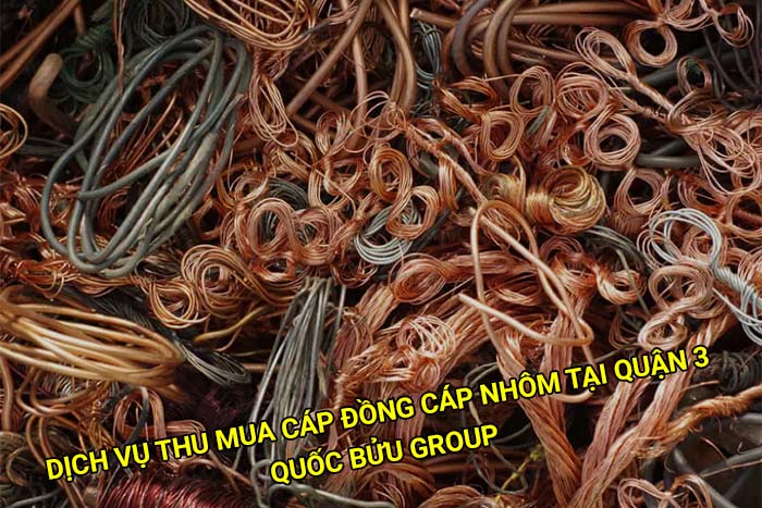 Dịch vụ thu mua cáp đồng cáp nhôm tại Quận 3 giá tốt