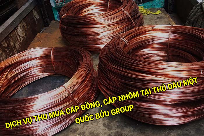 Dịch vụ thu mua cáp đồng, cáp nhôm tại Thủ Dầu Một giá cao