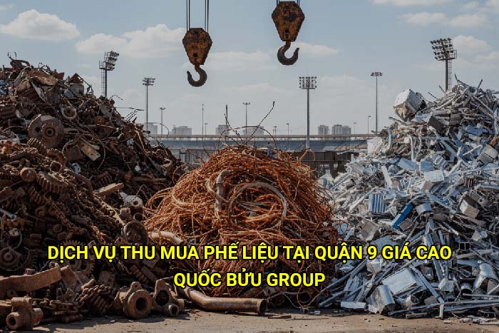 Dịch vụ thu mua phế liệu tại Quận 9 giá cao