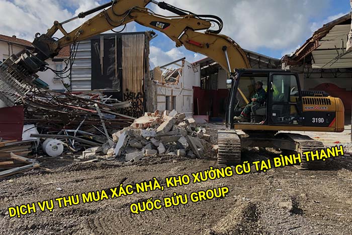 Dịch vụ thu mua xác nhà, kho xưởng cũ tại Bình Thạnh giá tốt