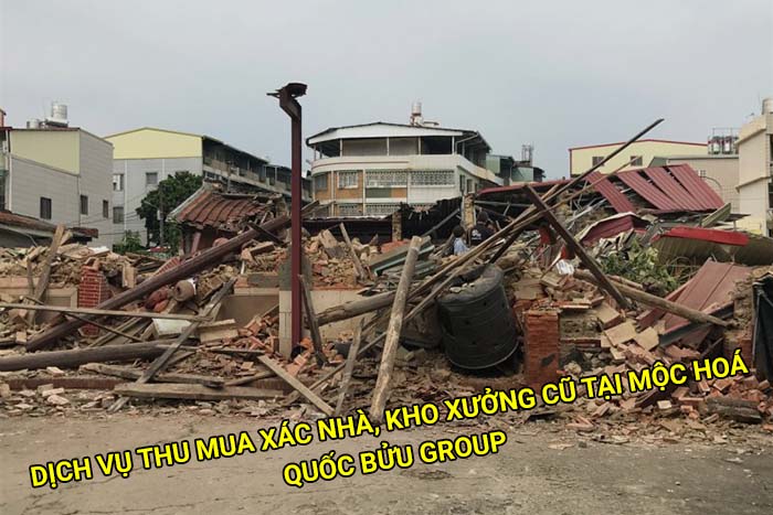 Dịch vụ thu mua xác nhà, kho xưởng cũ tại Mộc Hoá giá tốt