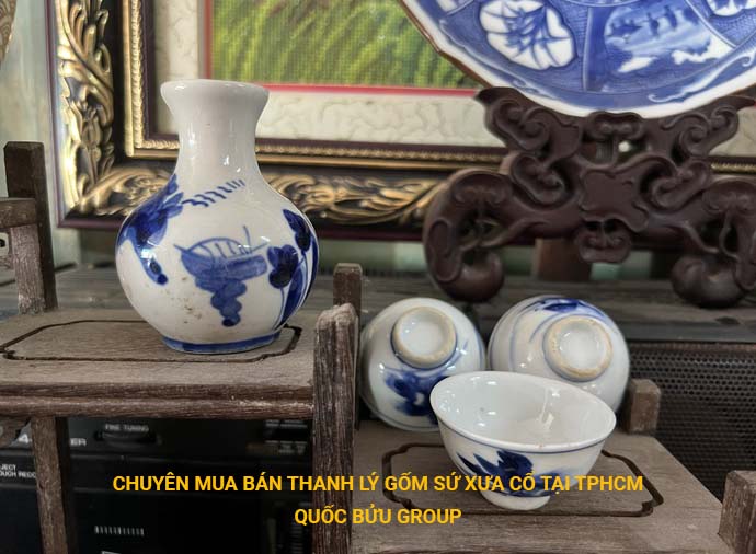 Chuyên mua bán thanh lý đồ gốm sứ Tphcm xưa cổ quý hiếm - quocbuugroup