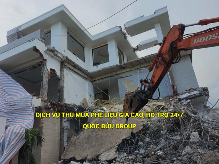 Dịch vụ thu mua phế liệu giá cao, hỗ trợ 24/7