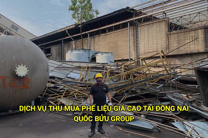 Dịch vụ thu mua phế liệu giá cao tại Đồng Nai