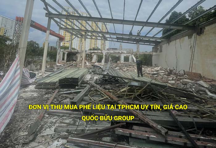 Đơn vị thu mua phế liệu tại Tphcm uy tín, giá cao