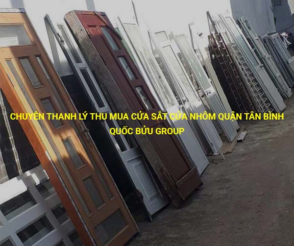 Thanh lý và thu mua cửa nhôm, cửa sắt giá cao tại quận Tân Bình HCM