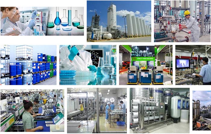 Công ty cung cấp và phân phối các loại hóa chất công nghiệp uy tín tại Bình Thuận