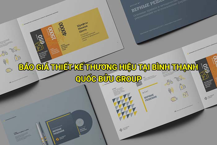 Báo giá thiết kế thương hiệu tại Bình Thạnh mới nhất