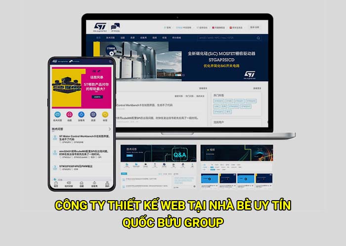 Công ty thiết kế web tại Nhà Bè uy tín