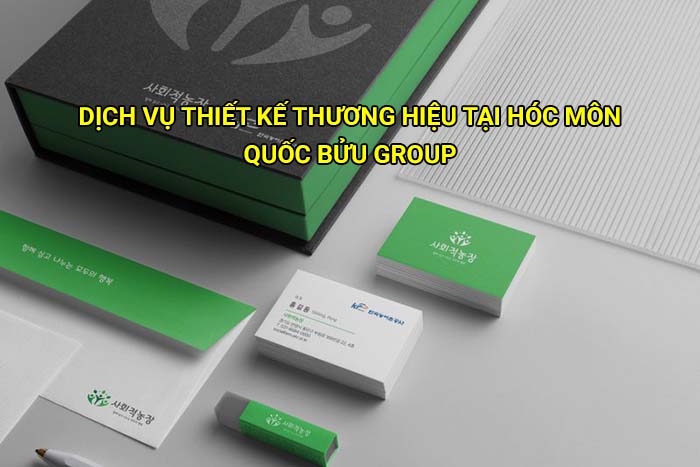 Dịch vụ thiết kế thương hiệu tại Hóc Môn giá tốt