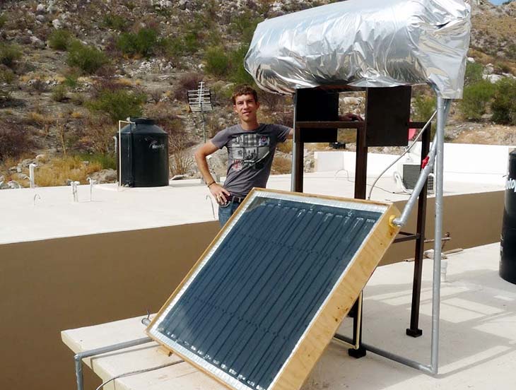 Thi công, lắp đặt, khắc phục sự cố máy nước nóng năng lượng mặt trời tại tphcm