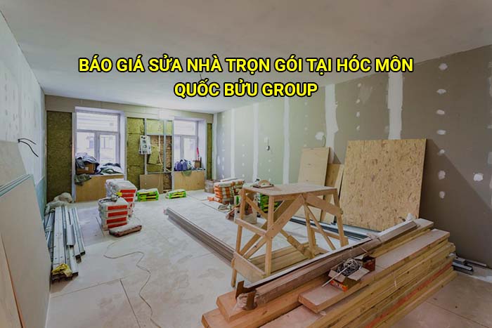 Báo giá sửa nhà trọn gói tại Hóc Môn mới nhất