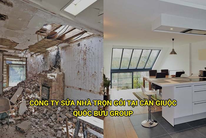 Công ty sửa nhà trọn gói tại Cần Giuộc uy tín