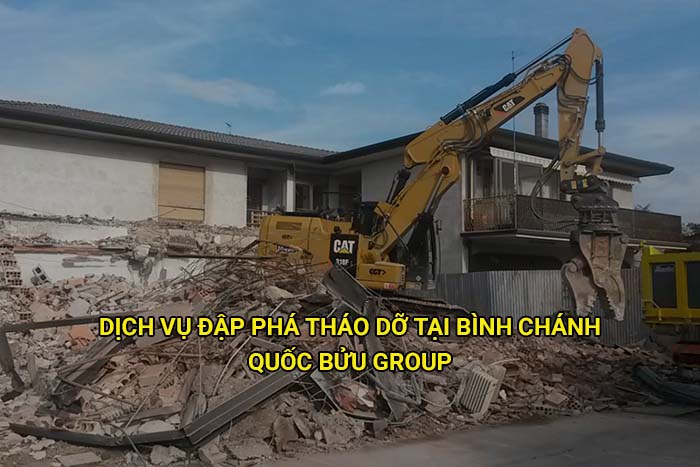 Dịch vụ đập phá tháo dỡ tại Bình Chánh trọn gói