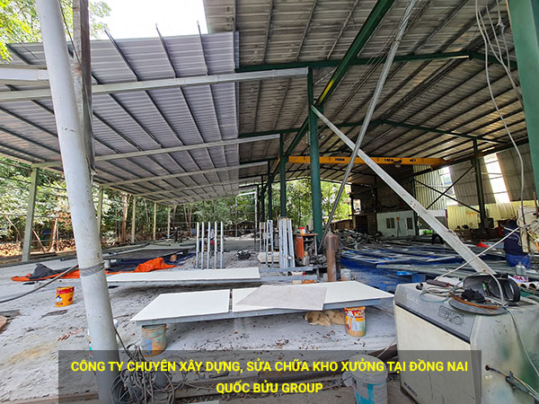 Công ty chuyên xây dựng, sửa chữa kho xưởng tại Đồng Nai