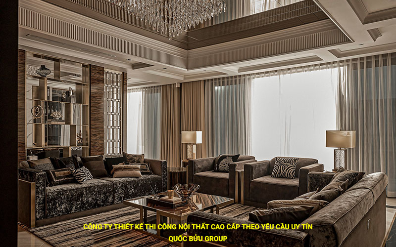 Công ty thiết kế thi công nội thất cao cấp theo yêu cầu uy tín