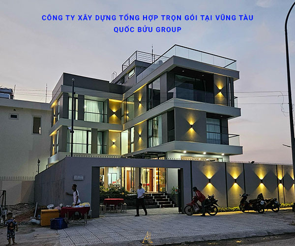 Công ty xây dựng tổng hợp trọn gói tại Vũng Tàu