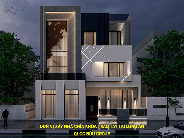 Đơn vị xây nhà chìa khóa trao tay tại Long An