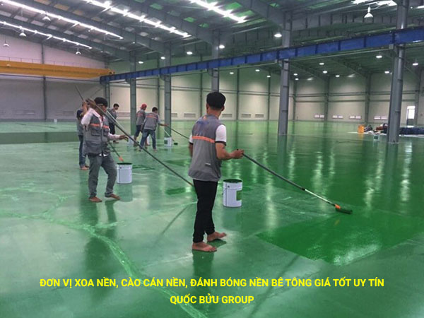 Đơn vị xoa nền, cào cán nền, đánh bóng nền bê tông giá tốt uy tín