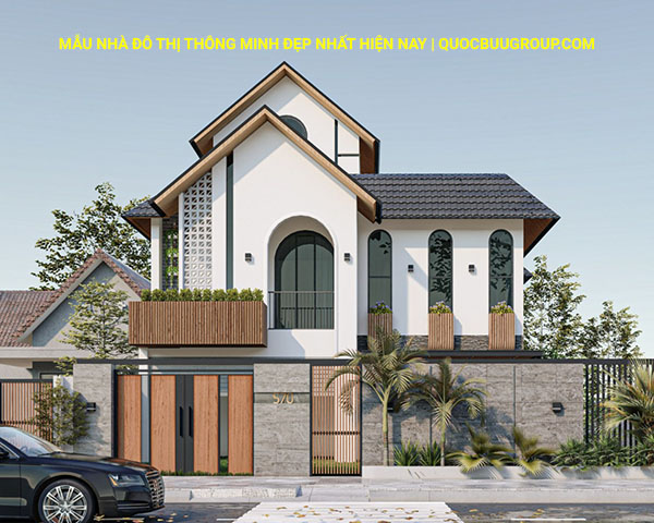 Mẫu nhà đô thị thông minh đẹp nhất hiện nay