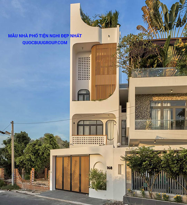 Mẫu nhà phố tiện nghi đẹp nhất