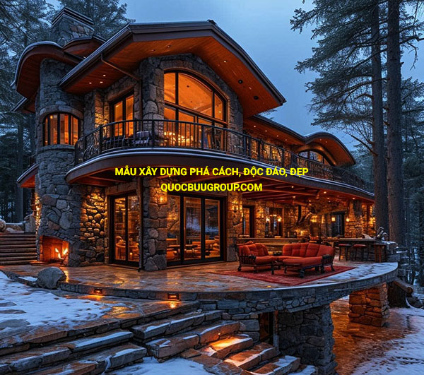 Mẫu xây dựng phá cách, độc đáo, đẹp