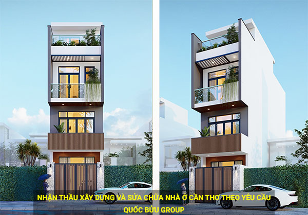 Nhận thầu xây dựng và sửa chữa nhà ở Cần Thơ theo yêu cầu