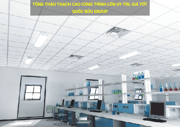 Tổng thầu thạch cao công trình lớn uy tín, giá tốt