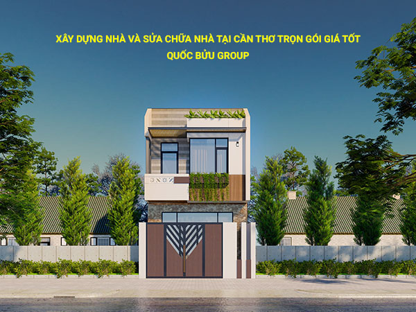 Xây dựng nhà và sửa chữa nhà tại Cần Thơ trọn gói giá tốt