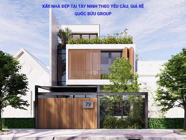 Xây nhà đẹp tại Tây Ninh theo yêu cầu, giá rẽ
