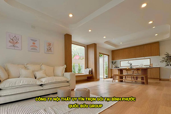 Công ty nội thất uy tín trọn gói tại Bình Phước