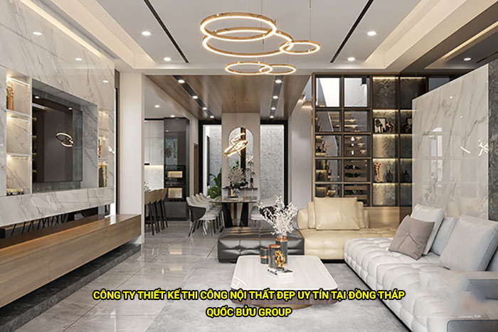 Công ty thiết kế thi công nội thất đẹp uy tín tại Đồng Tháp