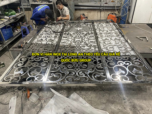 Đơn vị hàn inox tại Long An theo yêu cầu giá rẽ