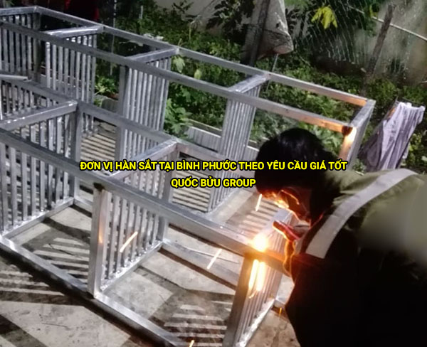 Đơn vị hàn sắt tại Bình Phước theo yêu cầu giá tốt
