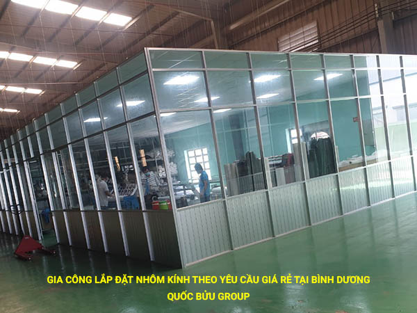 Gia công lắp đặt nhôm kính theo yêu cầu giá rẻ tại Bình Dương