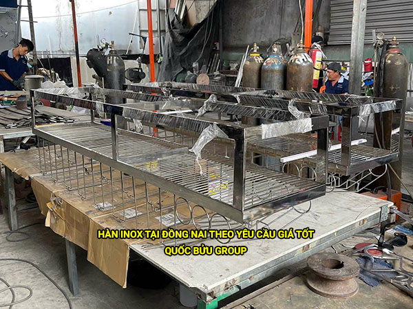 Hàn inox tại Đồng Nai theo yêu cầu giá tốt