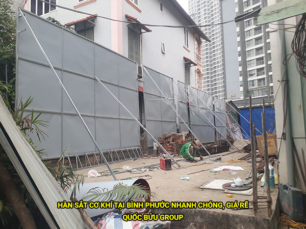 Hàn sắt cơ khí tại Bình Phước nhanh chóng, giá rẽ